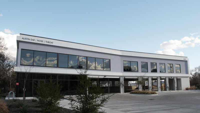exterior of Austin Ear Nose & Throat building