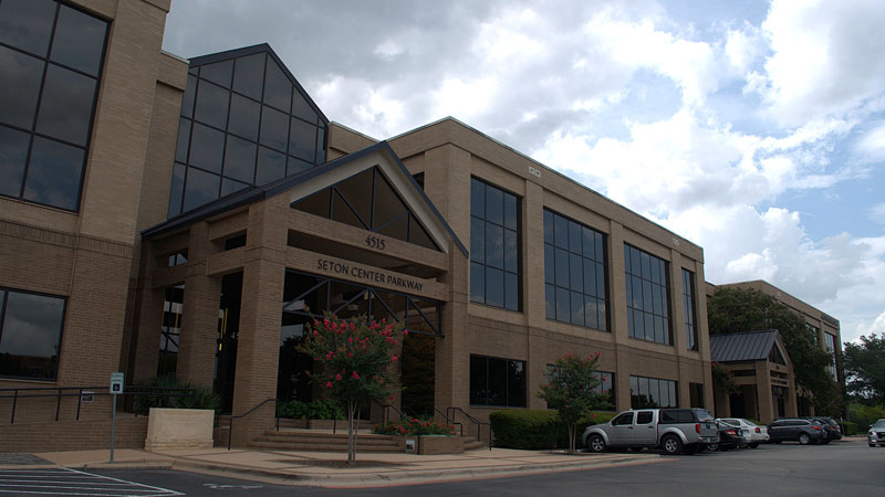 Exterior of Austin ENT building