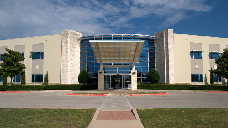 Exterior of South West Village ENT building